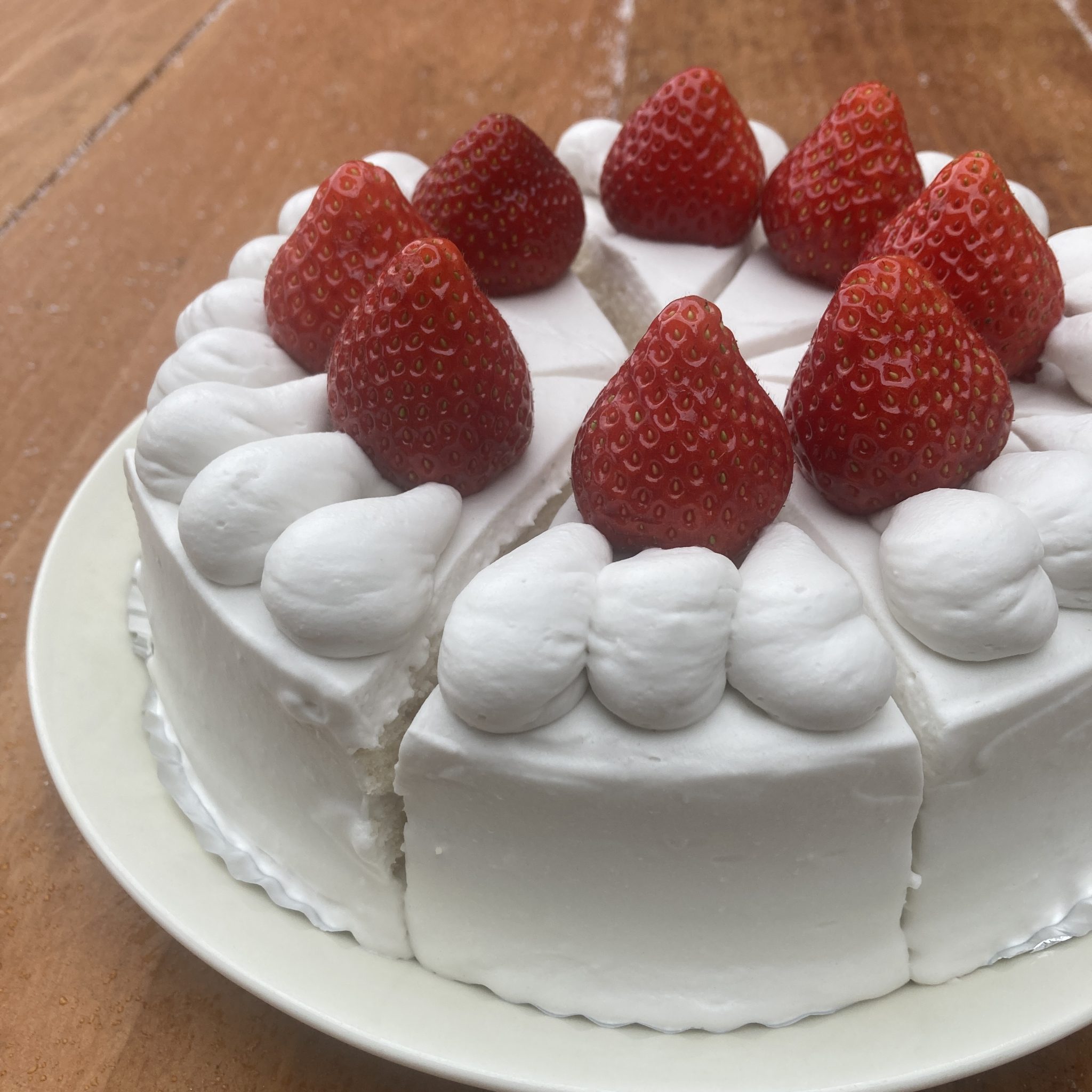 いちごのショートケーキ